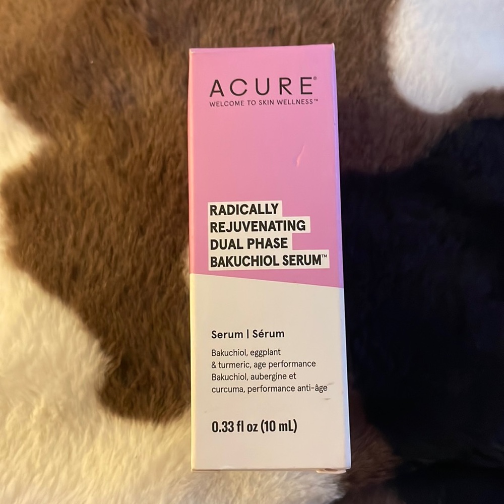Acure radical rejuvenating dual face serum